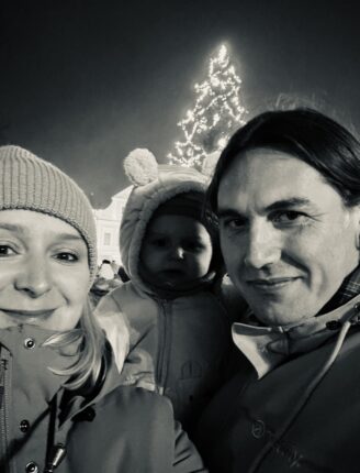 Fotka První Vánoce s Péťou